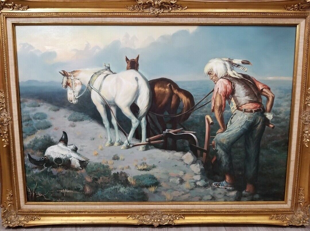 Visions of Yesterday by Thomas Morman After William Robinson Leigh