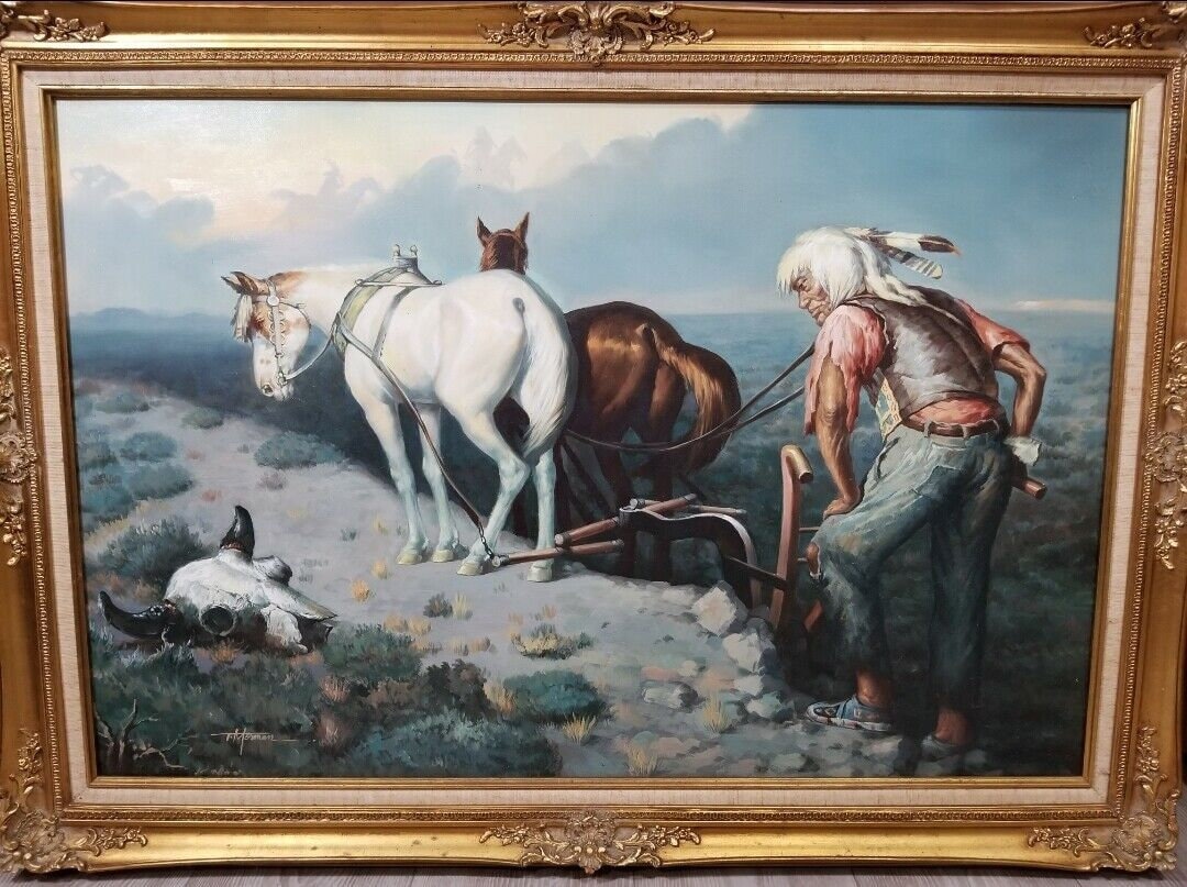 Visions of Yesterday by Thomas Morman After William Robinson Leigh