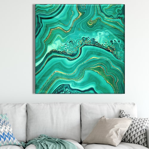 Marble Canvas Marble Wall Art Large Marble Print Abstract Etsy