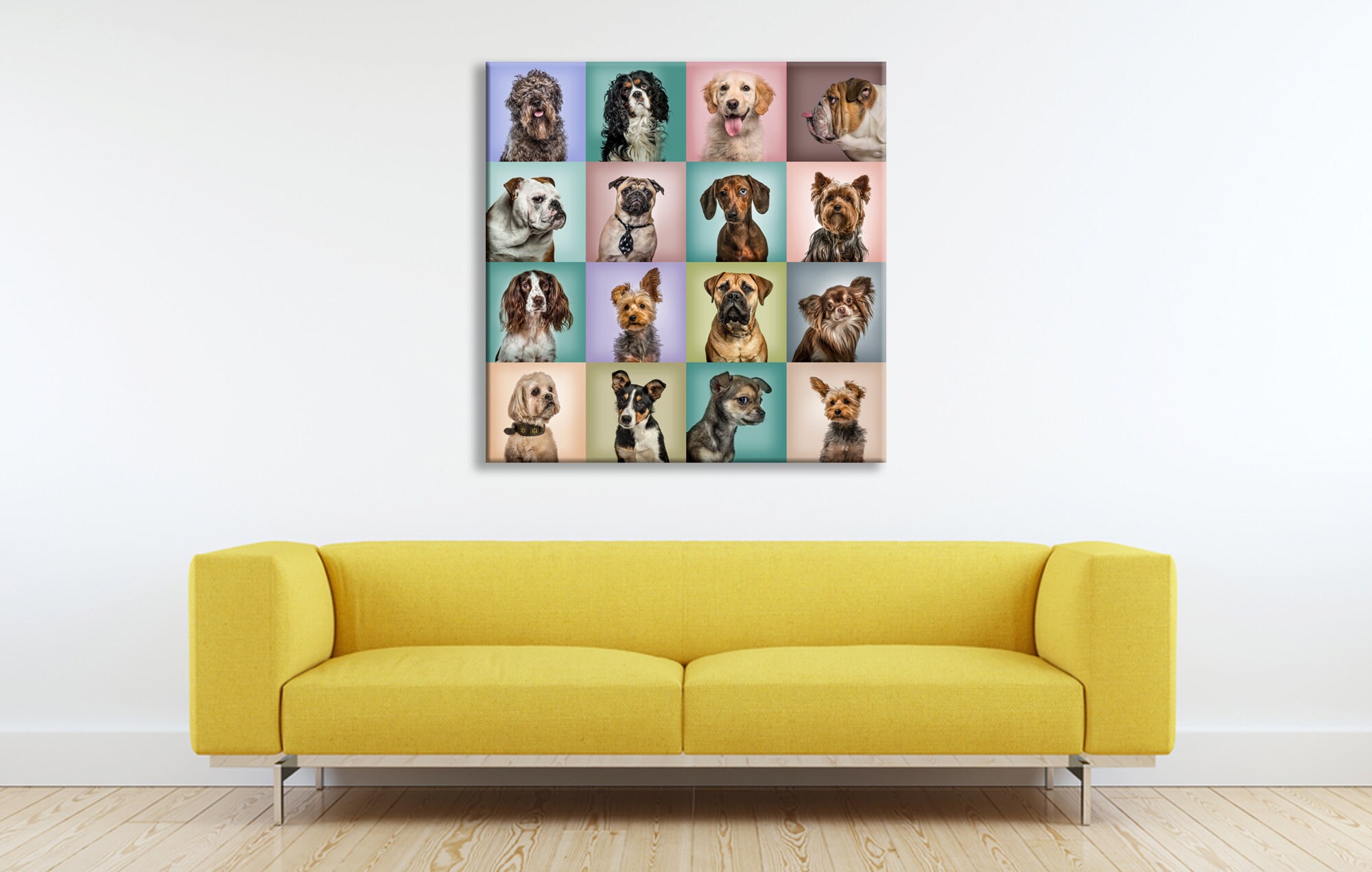 Dog Wall Art Print dog breed print dog lover gift | Etsy