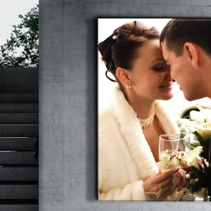 Custom Photo Canvas Print: Wedding, Family Picture Gallery Wrap