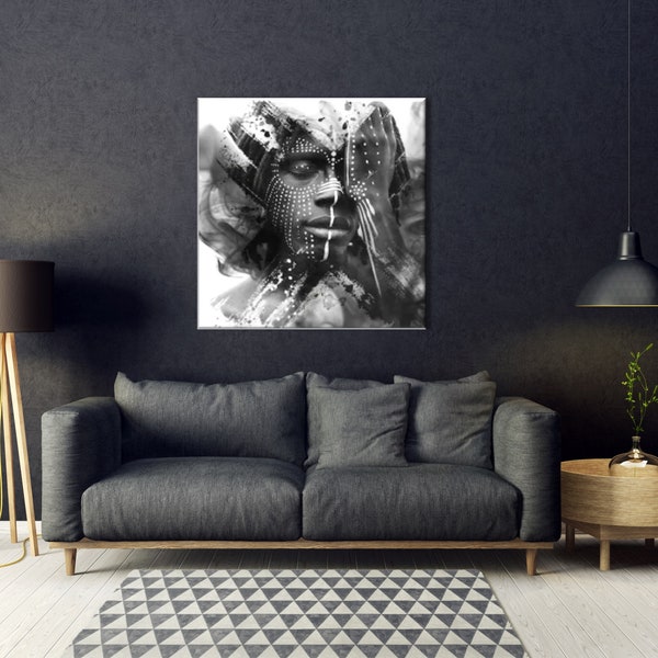 Abstract Portrait - Etsy