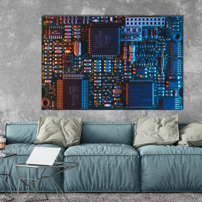Circuit Board Art - Etsy