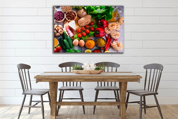 Pasta Wall Art Italiaanse Pasta Canvas Food Wall Art Restaurant