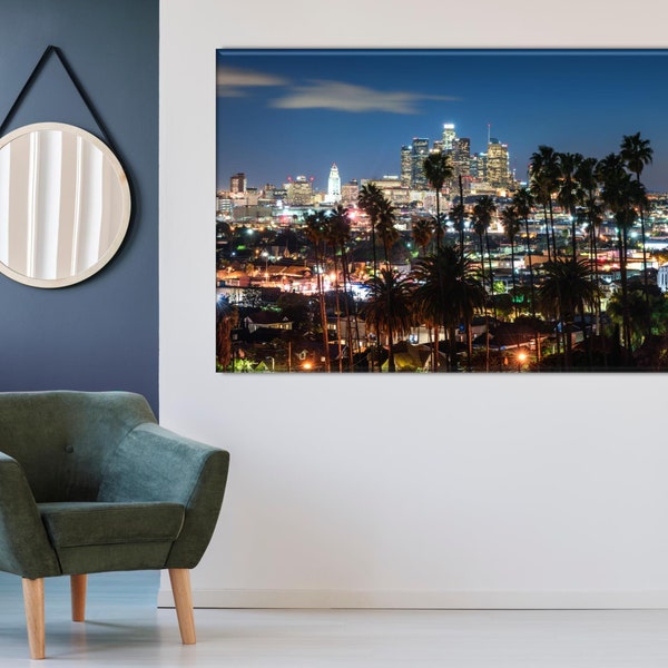 Los Angeles Wall Art Etsy