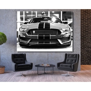 Ford mustang cobra Leinwanddruck: Muskelauto Multi Panel Wandkunst