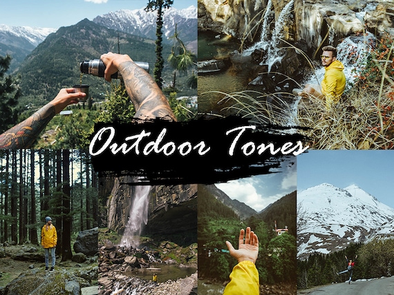 15 Outdoor Tones Desktop Mobile Presets For Lightroom Etsy