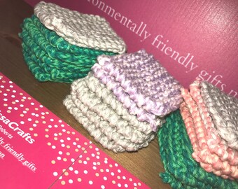 Reusable Cotton Face Scrubbies: Eco-Friendly Makeup Remover Pads