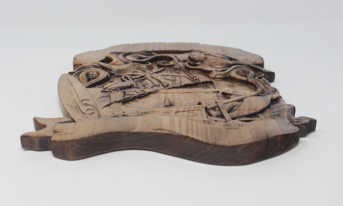 Tropical Decor/wood Carving/beach House Decor Etsy