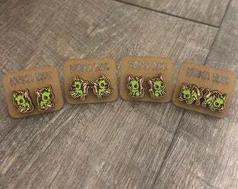 Chupacabra Earrings - Cryptid Cutie Series