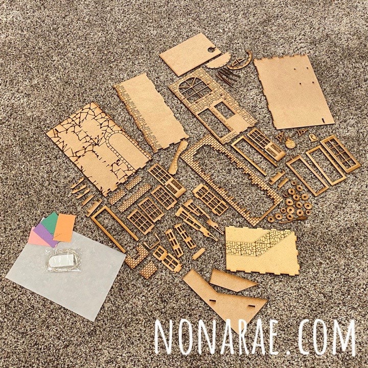 DIY Whimsical Alley Book Nook Kit Etsy