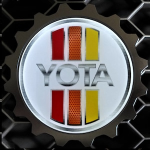 3.75&quot; Aluminum Premium Grille Badge Emblem Badge Fits On FJ Cruiser 1980 Style Retro Look - TRD compatible Trail Team Compatible Fits TEQ