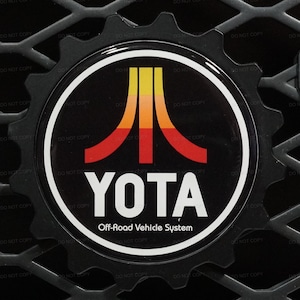 3.75&quot; Aluminum Premium Grille Badge Compatible On FJ Cruiser and Late Model 4Runner Tacoma or Lexus GX Off-Road
