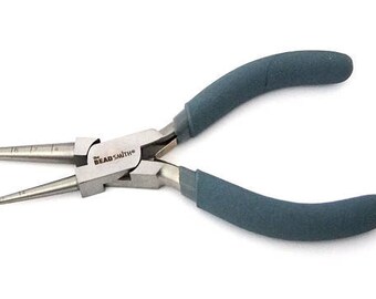 SET Beadsmith Loop Rite and Square Rite Pliers | Marked Pliers | 2mm-8mm | Create exact sized squares and circles with your wire every time!