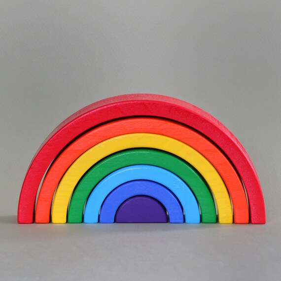 montessori rainbow toy