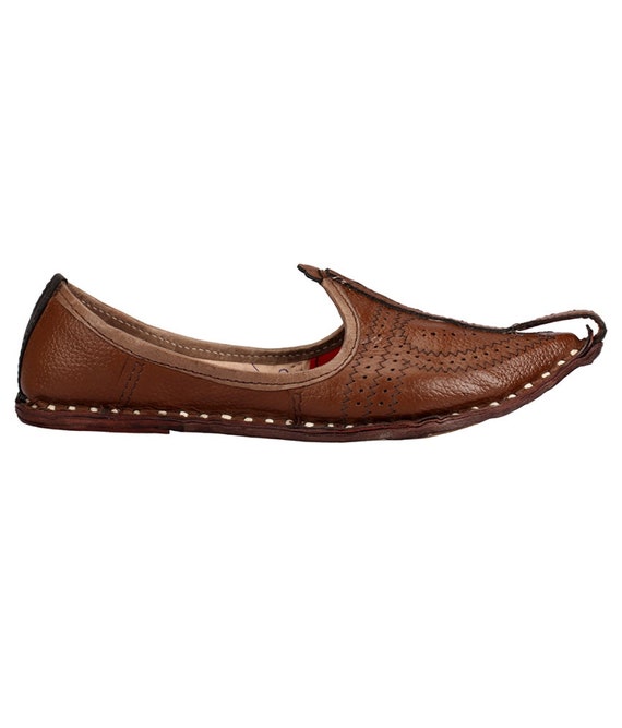 Indian Traditional Brown Leather Men's 