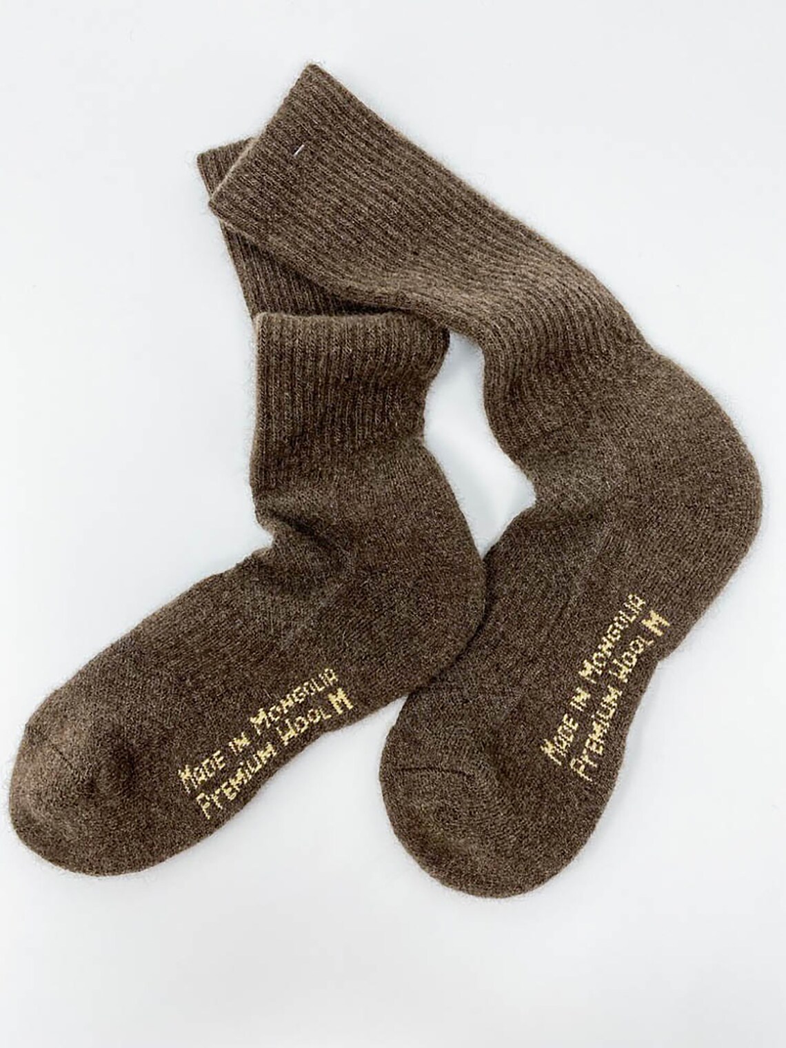 Premium Yak Wool Socks Mongolian Yak Wool Mens Socks Etsy