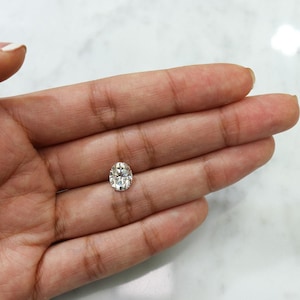 GRA Certified Loose Moissanite Oval Cut - D VVS1 Available to Ship Immediately, 1ct Moissanite, 2ct Moissanite, 3ct Moissanite