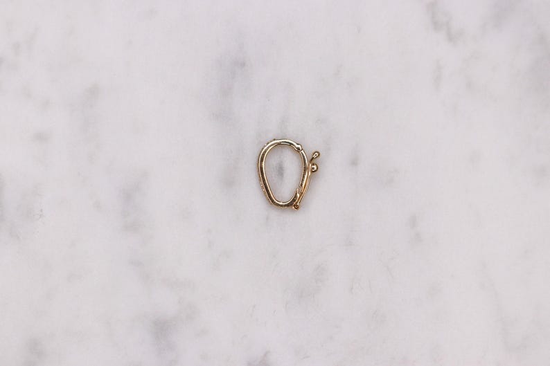 14K diamanten sluiting, diamanten bedelslot, 14K diamanten slot, 14K massief gouden diamantverbeteraar bedelhangerslot, Black Friday-uitverkoop, sieradenslot afbeelding 8