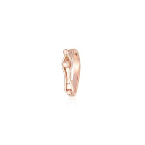 14K diamanten sluiting, diamanten bedelslot, 14K diamanten slot, 14K massief gouden diamantverbeteraar bedelhangerslot, Black Friday-uitverkoop, sieradenslot afbeelding 7