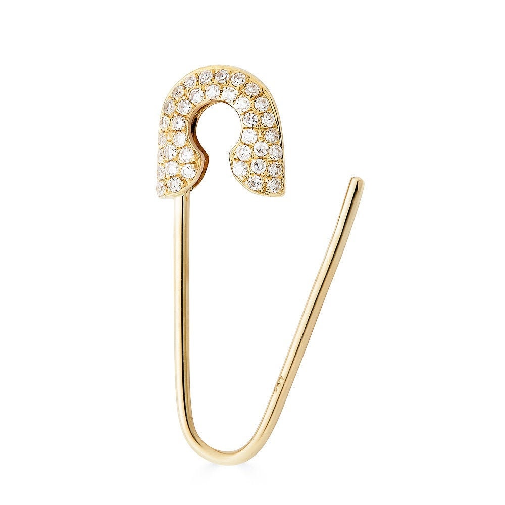 Diamond safety pin sale
