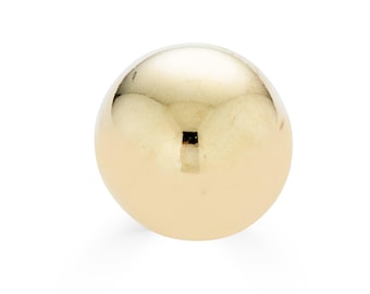 14K Replacement Balls, 14g and 16G Replacement balls for Barbell, Body Jewelry Replacement Balls, Solid Gold balls for barbell body jewelry