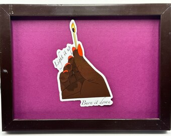 Enciéndelo - Adhesivo de fósforo