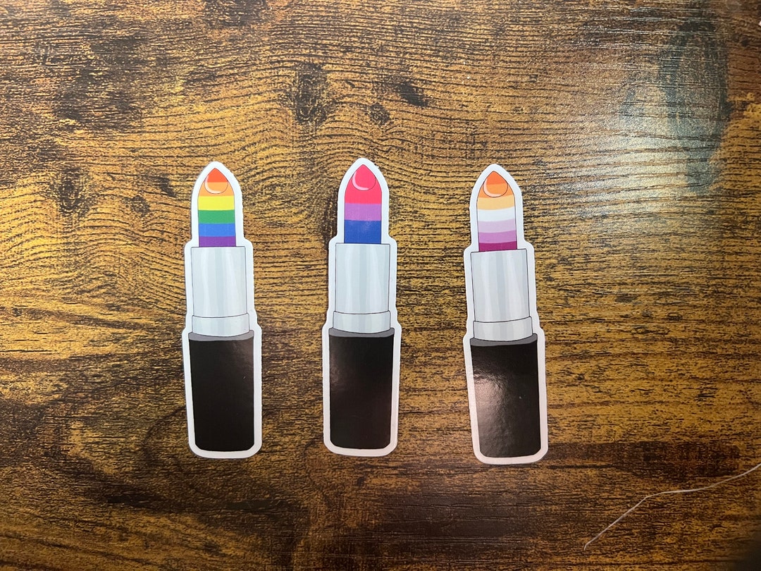 Lipstick Pride Flags Etsy