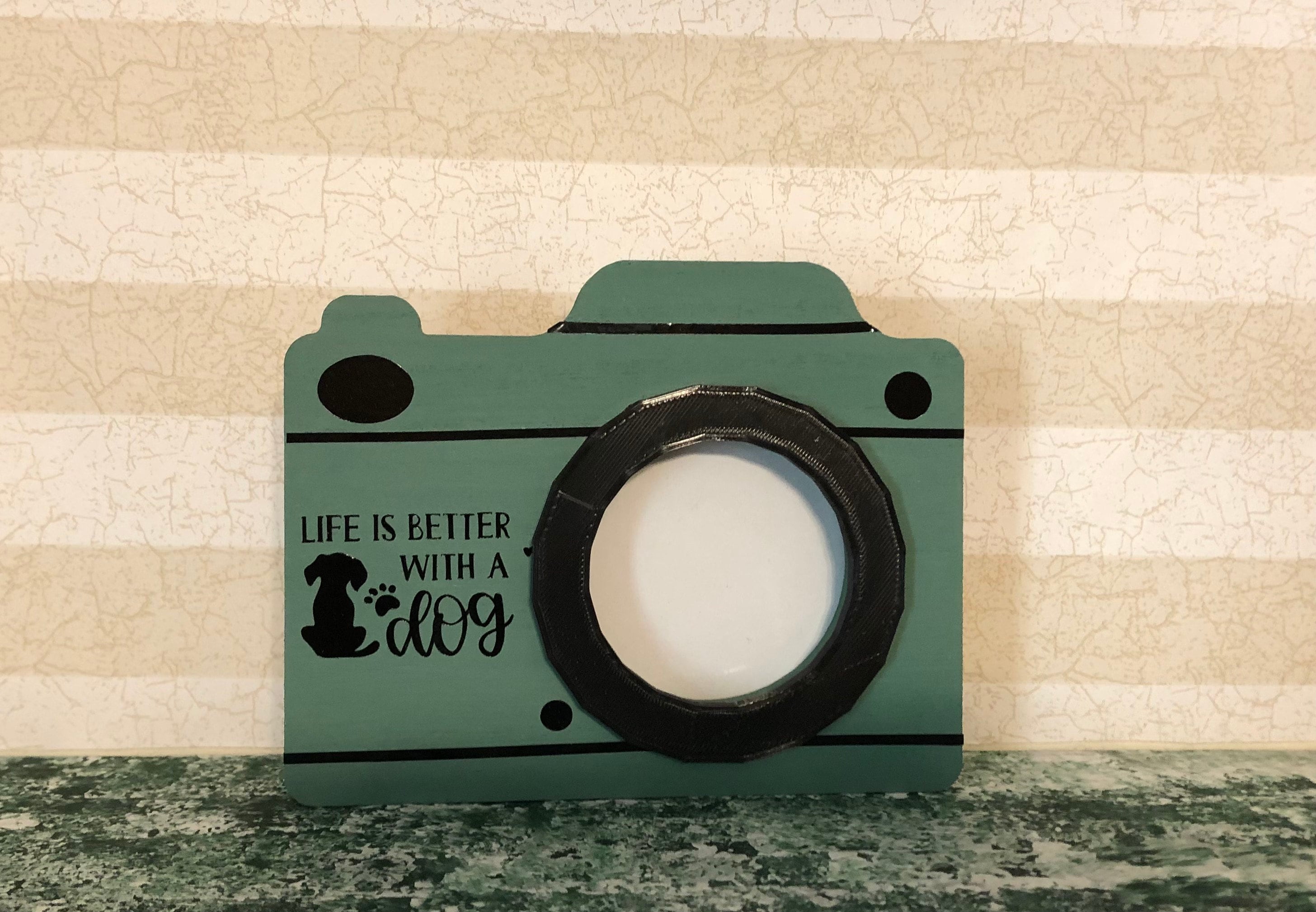 Boal Shape Camera Camera Shaped Photo Frame