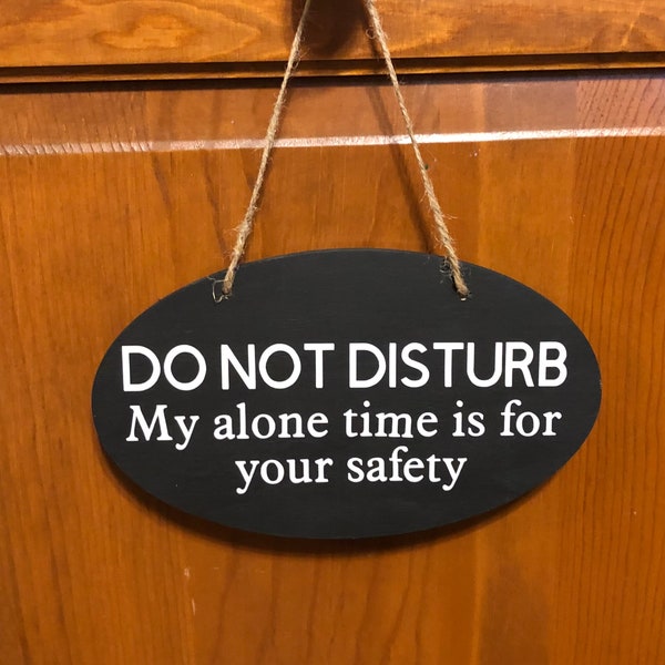 Do Not Disturb Door Hanger - Etsy