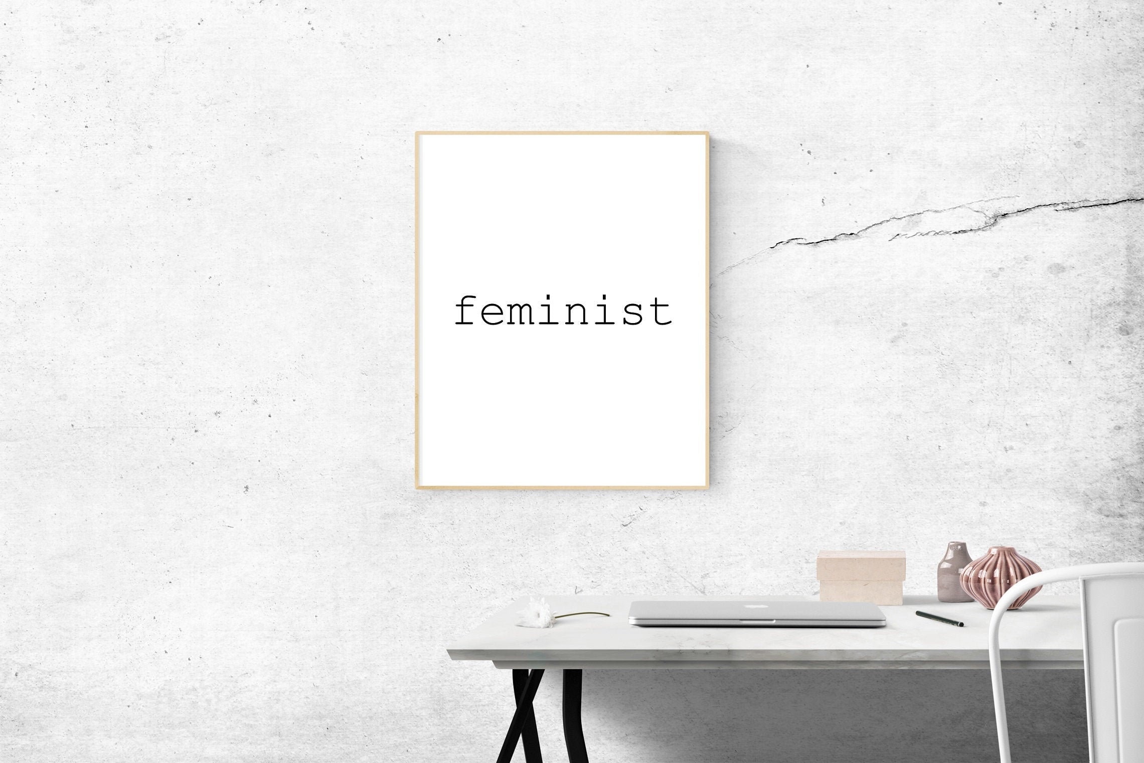 Feminist Printable Art Digital Art Print Modern Minimalist - Etsy