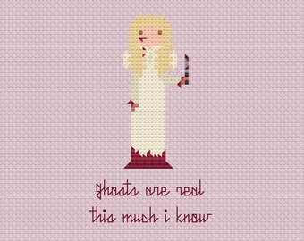 Edith - Crimson Peak Fan Art Cross Stitch Pattern