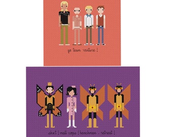 Venture Bros. Fan Art Cross Stitch Pattern Collection