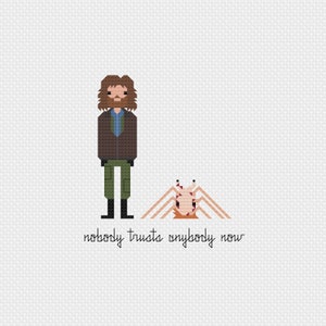 MacReady Fan Art Cross Stitch Pattern