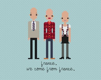 Coneheads Fan Art Cross Stitch Pattern