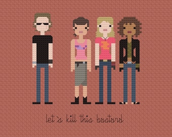 Death Proof Fan Art Cross Stitch Pattern
