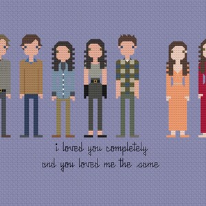 Haunting of Hill House Fan Art Cross Stitch Pattern