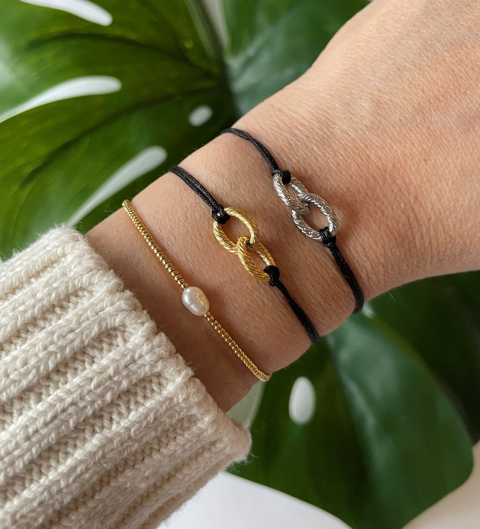 Cousin Link Bracelet, Gift for Cousin, Personalized Cousin Jewelry