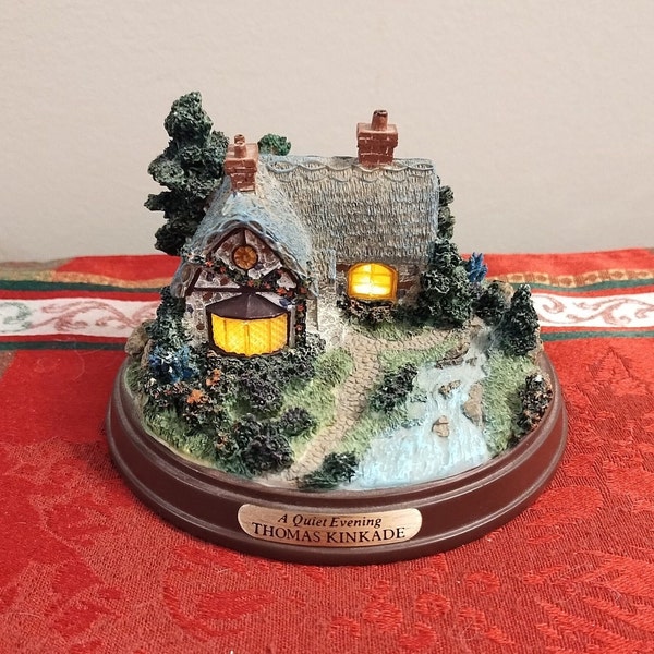 Thomas Kinkade collectible "A Quiet Evening"