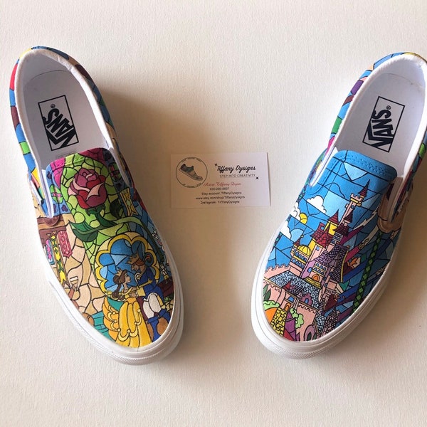 Beauty And The Beast Vans