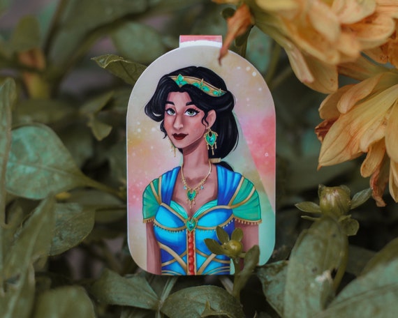 JASMINE Disney Princess Aladdin Magnetic Bookmark - Etsy