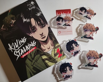 Killing Stalking BL Acrylic Stand Fanmade Anime Handmade 