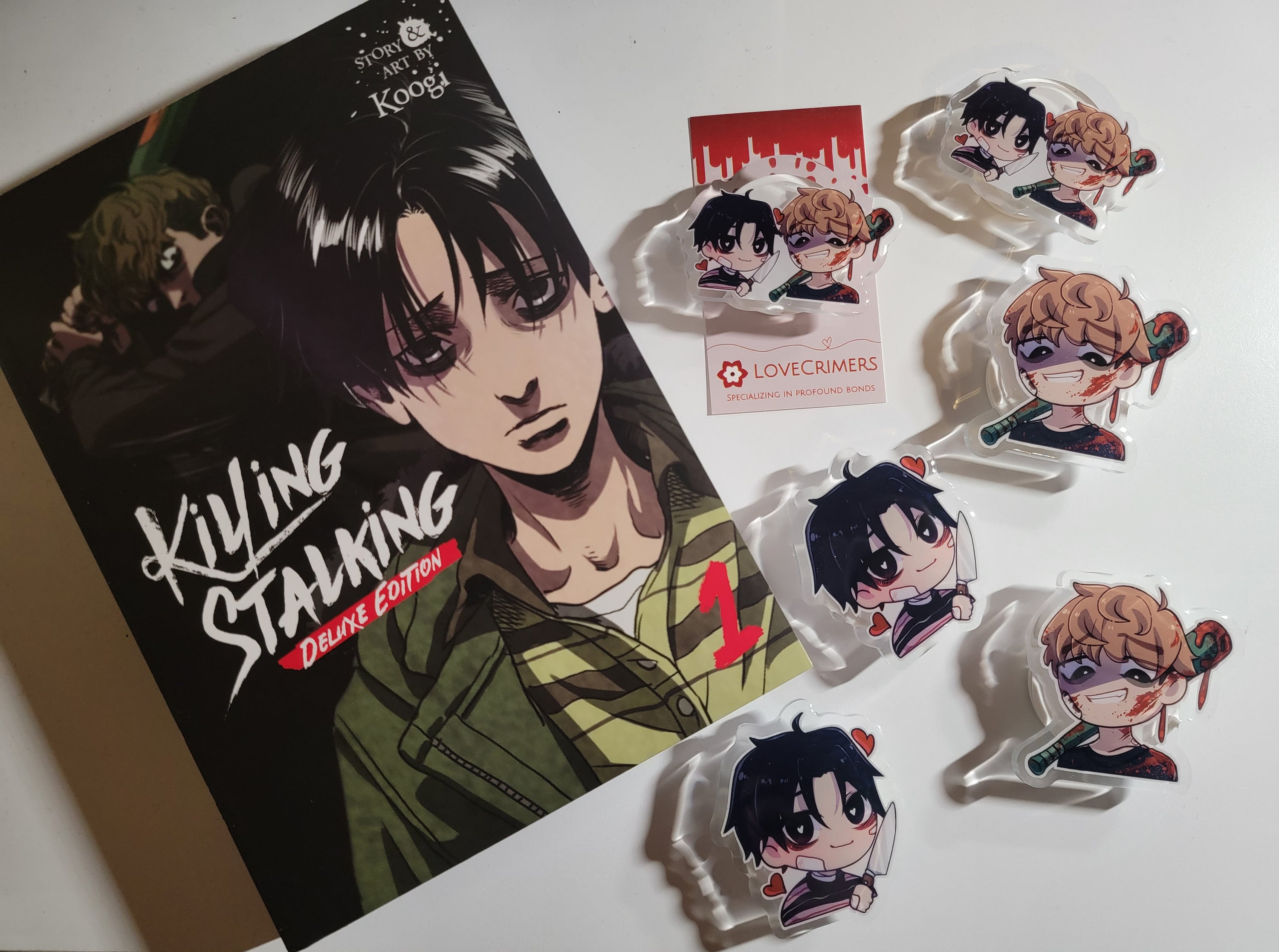 Killing Stalking manhwa design Art Board Print for Sale by