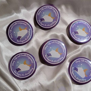 ORV Life and Death Companions Holo Button - Kim Dokja Yoo Joonghyuk Omniscient Reader&#39;s Viewpoint