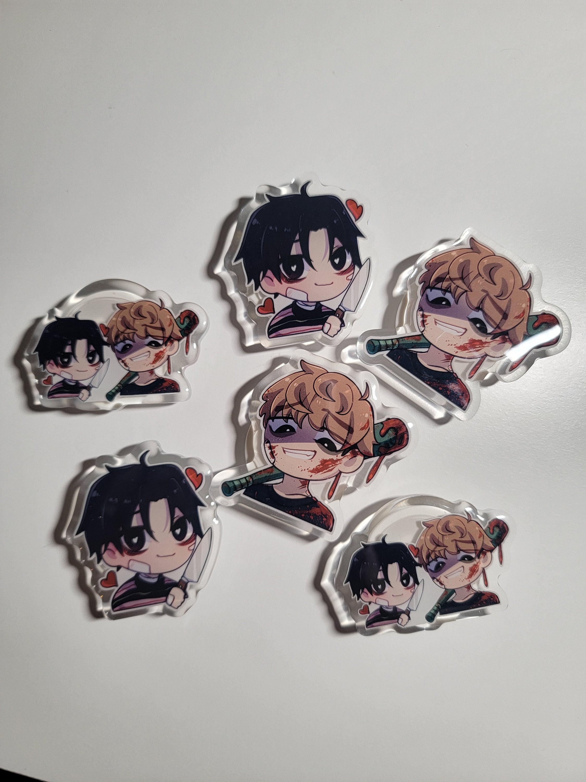 Killing Stalking Yoon Bum & Sangwoo Sticky Ceii Accessory 