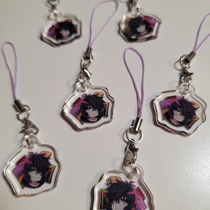 Slow Damage Character Acrylic Phone Charm  ~ Towa