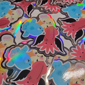 ORV Joongdok & Biyoo the dokkaebi "Baat!" Omniscient Reader's Viewpoint Holo Sticker