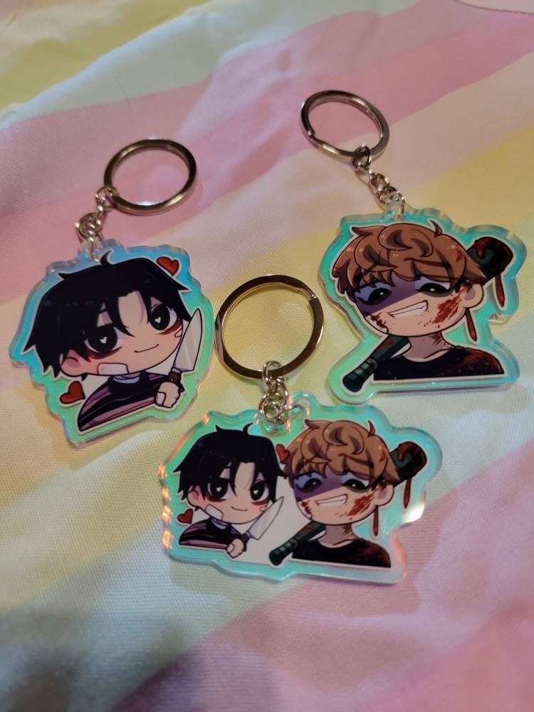 Killing Stalking Yoon Bum & Sangwoo Sticky Ceii Accessory 