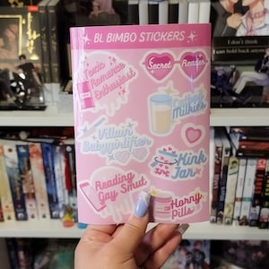 BL Bimbo Boys&#39; Love Yaoi Reader Sticker Sheet