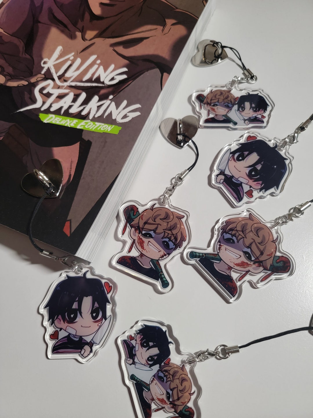 Killing Stalking BL Acrylic Stand Fanmade Anime Handmade 